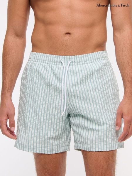 Abercrombie & Fitch Striped Swim Shorts (H18742) | £52