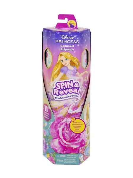 Mattel Games Disney Princess Spin and Reveal Rapunzel (H18865) | £23