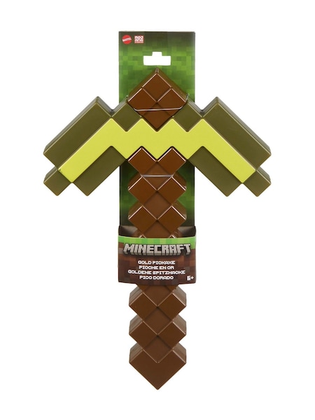 Mattel Games Minecraft Gold Pickaxe (H18866) | £15