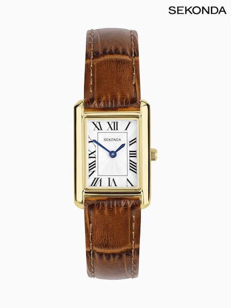 Sekonda Ladies Classic 22mm Colette Brown Watch (H19202) | £50