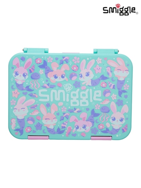 Smiggle Green Medium Curious Bento Lunchbox (H19411) | £27