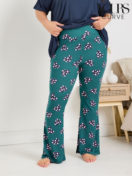 Yours Curve Green Yoga Joggers (H19550) | £20
