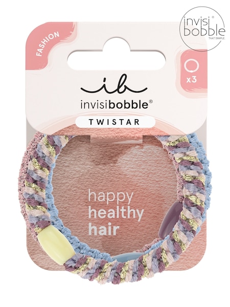 Invisibobble Lavender Twistar Hairbands Braids 3 Pack (H19696) | £8