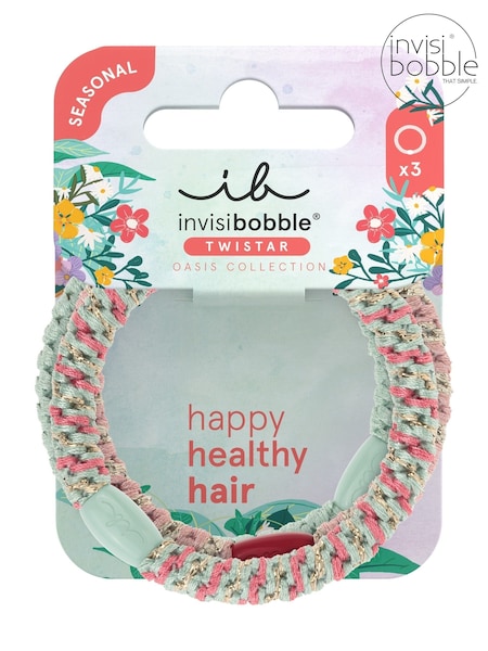 Invisibobble Mint Braids Twistar Hairbands 3 Pack (H19770) | £8