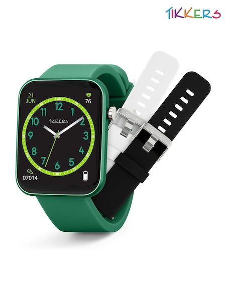 Tikkers Kids Green Series 13 Smart Interchangeable Strap Watch (H19845) | £35