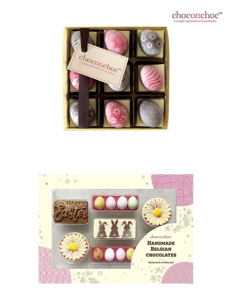 Choc on Choc Easter Selection Box & 9 Easter Eggs Set (H19940) | £27