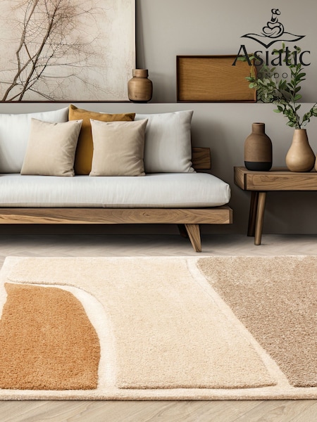 Asiatic Rugs Cream Horizon Cosy Boho Rug (H19976) | £149 - £429