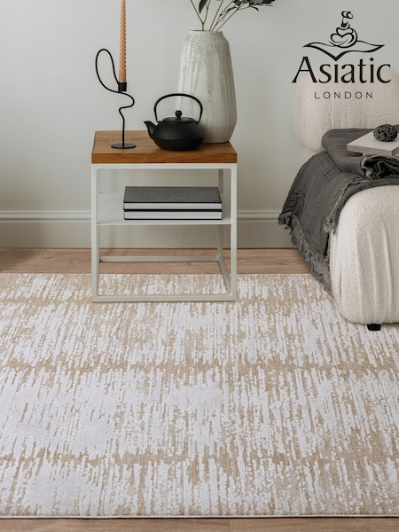 Asiatic Rugs Beige Anders Distress Rug (H19981) | £109 - £349
