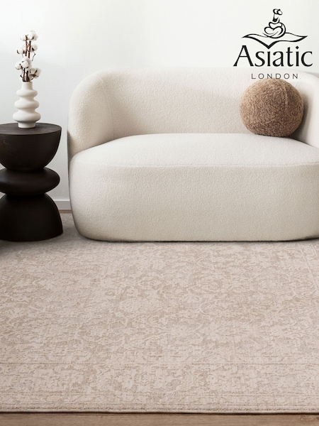 Asiatic Rugs Beige Natural Laurent Damask Rug (H19994) | £139 - £579