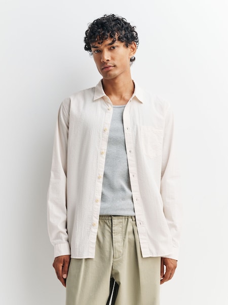 Folk Natural Relaxed Fit Shirt (H20122) | £135
