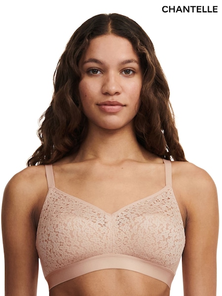 Chantelle Nude Norah Soft Feel Non Wired Support Bra (H20387) | £54