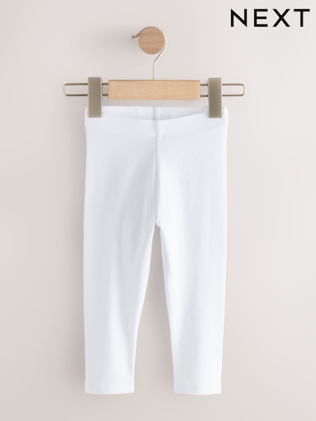 White Plain Leggings (3mths-7yrs) (H20811) | £3 - £5