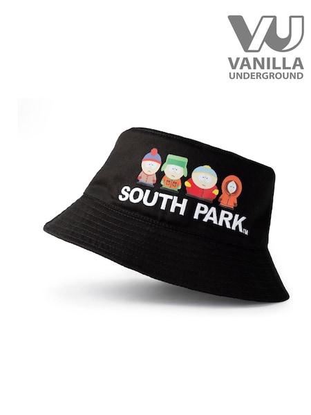 Vanilla Underground Black Mens South Park Bucket Hat (H21833) | £14