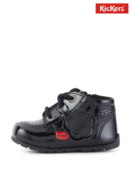 Kickers Black Baby Kick Hi Zip Boots (H21949) | £37