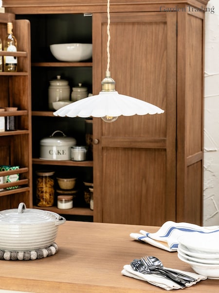 Garden Trading Chalk Wanstrow Ceiling Pendant (H22094) | £65