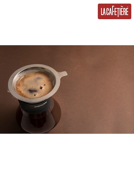 La Cafetiere Set of 2 Black Drip Brew Coffee Maker with Jug and Filter (H22316) | £29