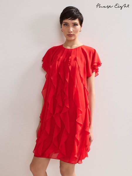 Phase Eight Red Claudette Dress (H22497) | £129