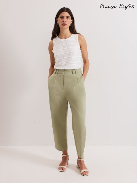 Phase Eight Green Loralei Trousers (H22506) | £89
