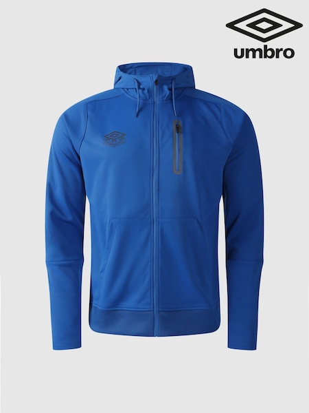 Umbro Blue Pro Training FZ Hoodie (H22527) | £33