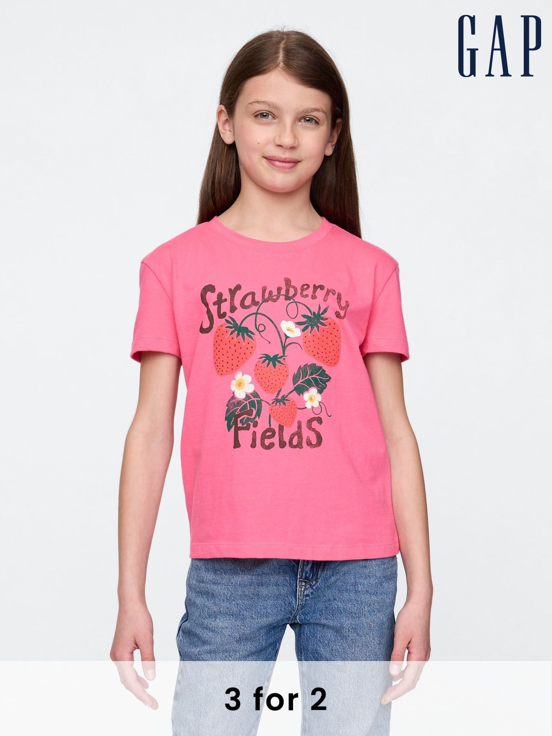 NEWS strawberry タオル Tシャツセット Shop Strawberry Print T-shirt and Pyjamas Set Online | Max UAE