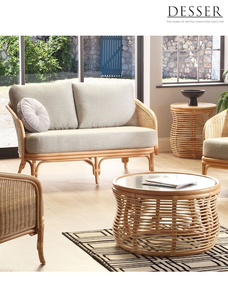 Desser 4 Piece Natural Royal Rattan Sofa Set (H22677) | £1,725