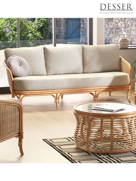 Desser 4 Piece Natural Royal Rattan Sofa Set (H22678) | £2,050