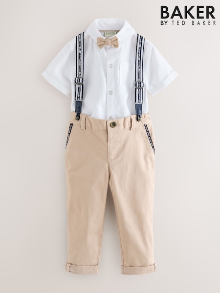 Baker by Ted Baker Shirt Trousers and Braces Set (H22842) | £45 - £50