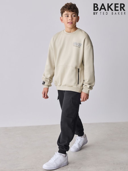 Baker by Ted Baker Sweatshirt and Cargo Joggers Set (H22929) | £38 - £45