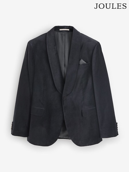 Joules Black Velvet Suit Jacket (H22930) | £149