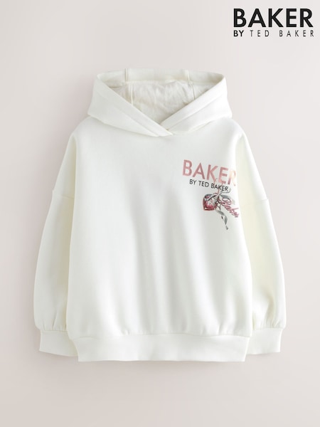 Baker by Ted Baker Oversized Back Print Hoodie (H22934) | £28 - £33