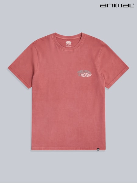 Animal Light Purple Mens Jacob T-Shirt (H23248) | £27