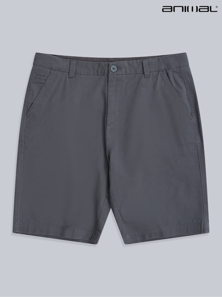 Animal Grey Mens Westbay Chinos Shorts (H23267) | £34