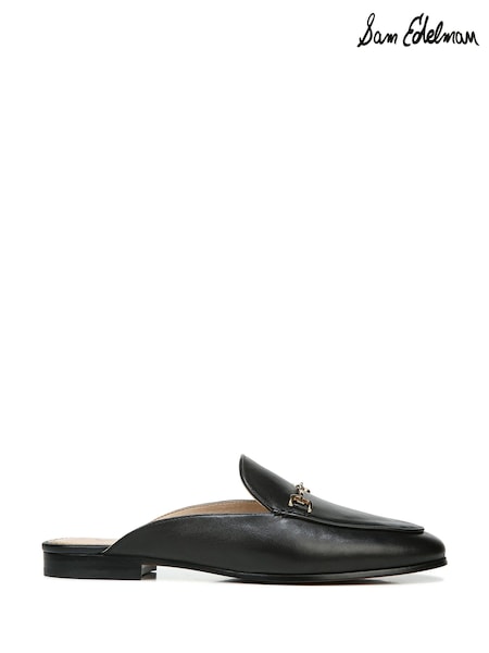 Sam Edelman Regular Fit Linnie Black Mules (H23458) | £150