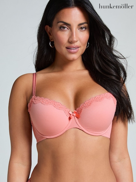 Hunkemoller Pink Lola Padded Underwired Bra (H23472) | £26