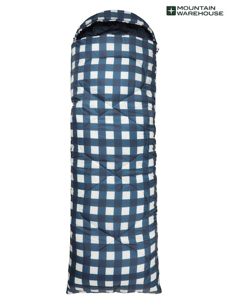 Mountain Warehouse Blue Apex 250 Square Mid Season Sleeping Bag (H23504) | £32