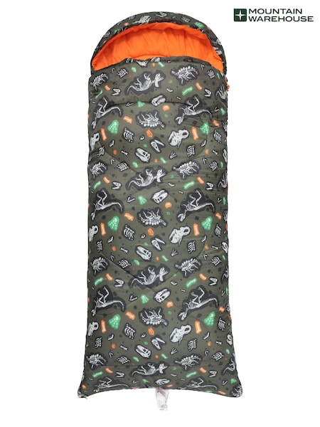 Mountain Warehouse Green Apex Mini Mid Season Sleeping Bag (H23510) | £24