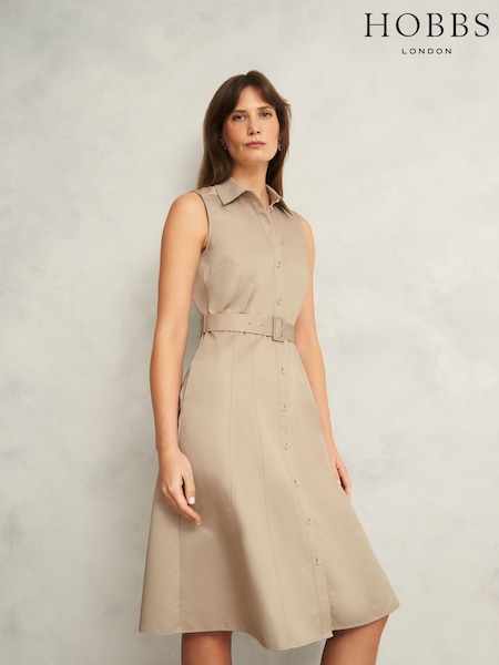 Hobbs Natural Tia Dress (H23517) | £159