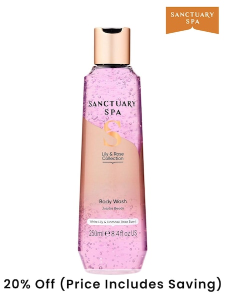 Sanctuary Spa Lily and Rose Collection Body Wash 250ml (H23758) | £6.50