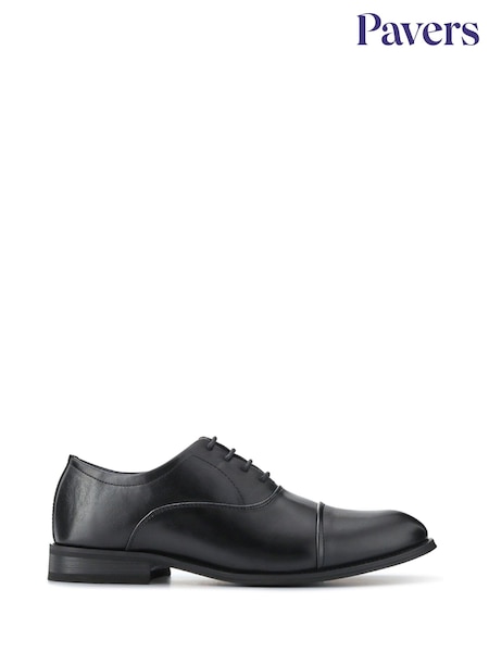 Pavers Black Smart Lace-Up Shoes (H23792) | £40