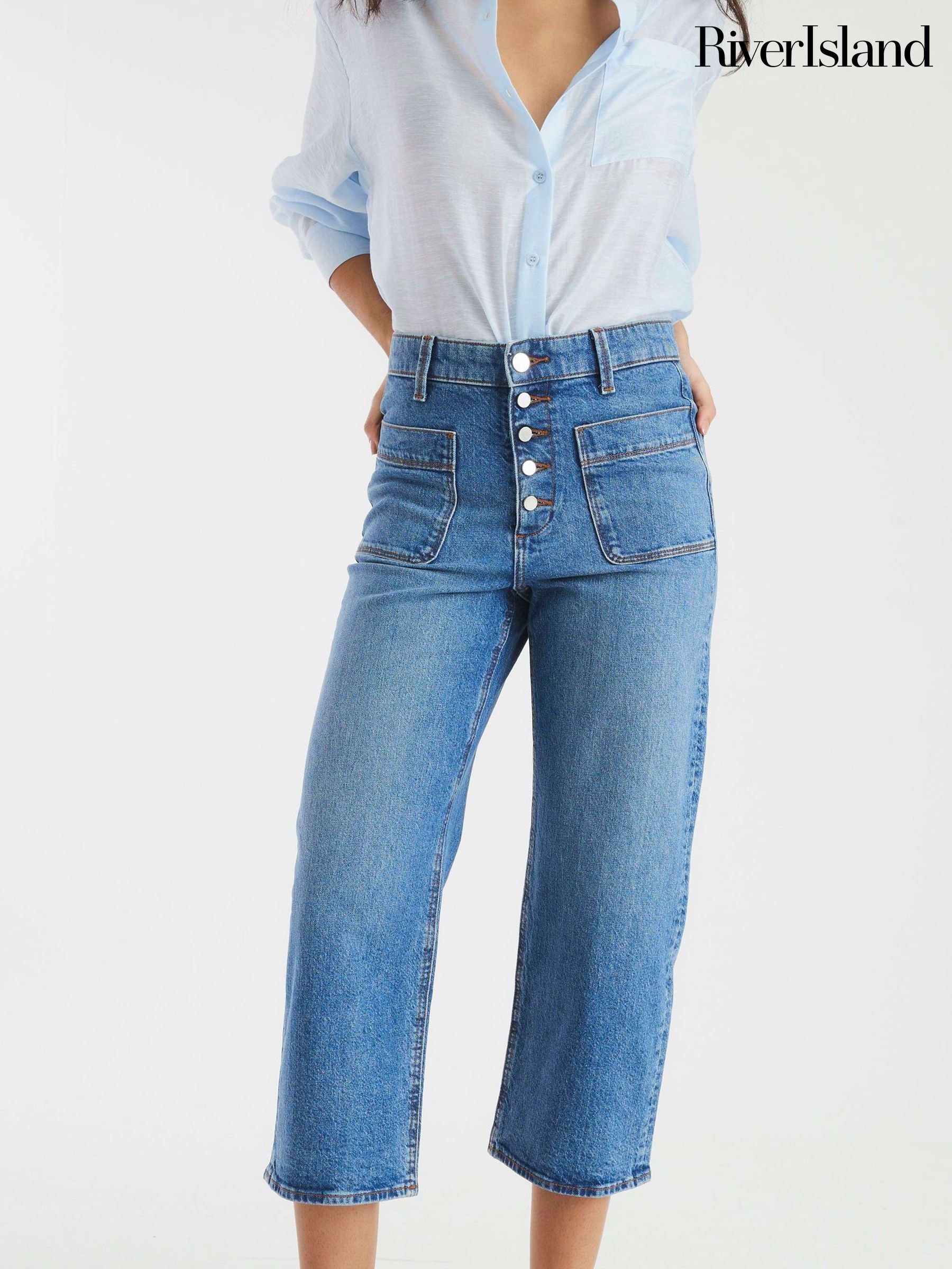 Shipping in mid-June]New York High-Waisted Jeans