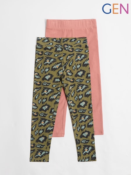 2 Pack Leggings (H24353) | £16