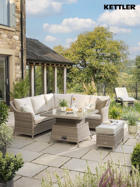 Kettler Natural Charlbury Mini Corner Garden Set (H24472) | £1,699