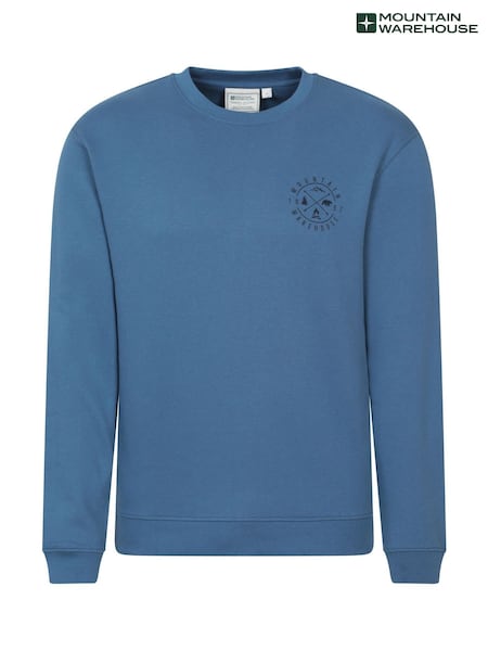 Mountain Warehouse Blue Circle Crew Neck Sweatshirt (H24517) | £27