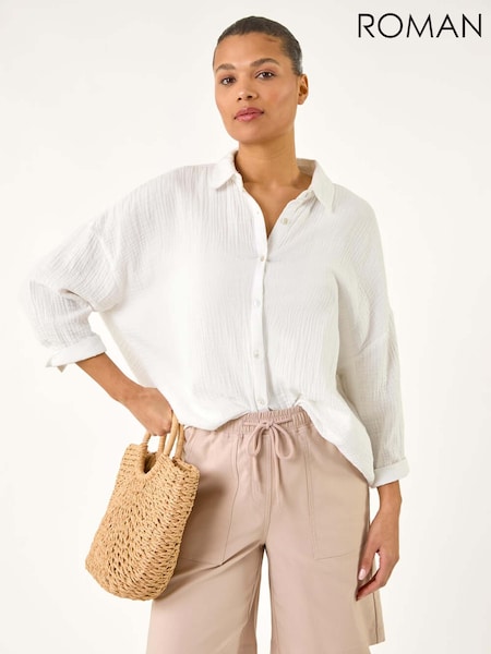 Roman Natural Drawcord Detail Pocket Shorts (H24580) | £32