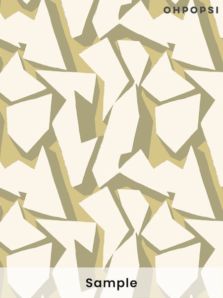 Ohpopsi Olive Oil Wallpaper Sample (H24751) | £1