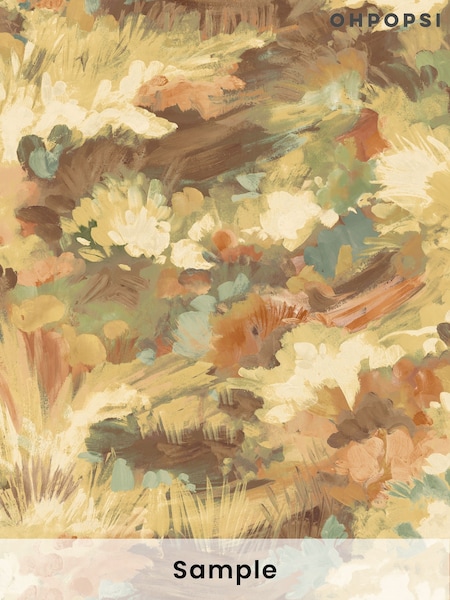 Ohpopsi Chestnut Awaken Wallpaper Sample (H24756) | £1