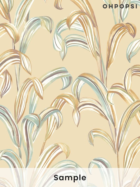 Ohpopsi Flaxen Revive Wallpaper Sample (H24763) | £1