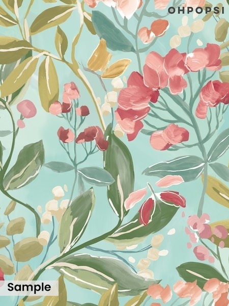 Ohpopsi Ginger Duckegg Wallpaper Sample (H24764) | £1