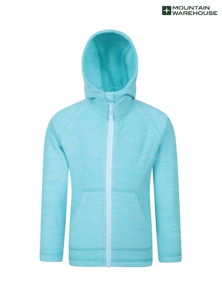Mountain Warehouse Light Blue Snowdonia II Kids Hoodie (H24797) | £23