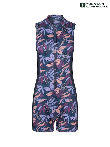 Mountain Warehouse Purple Sleeveless Shorty Womens 2mm Wetsuit (H24805) | £49